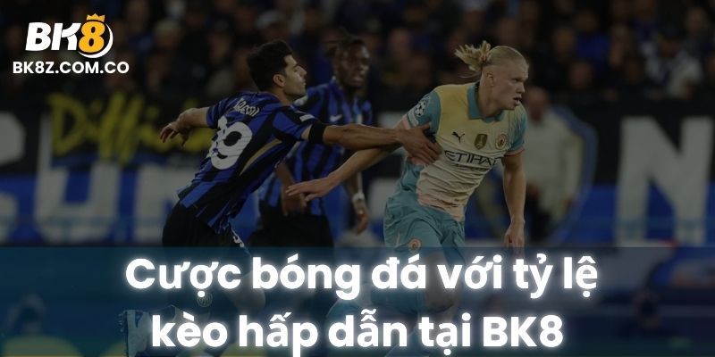 Người chơi theo dõi và đặt cược các trận bóng đá lớn tại nền tảng thể thao BK8