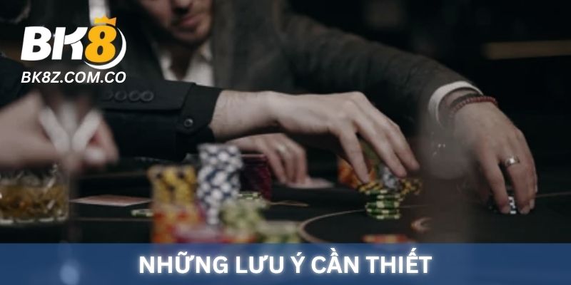Những lưu ý cần thiết khi cược gấp thếp Baccarat